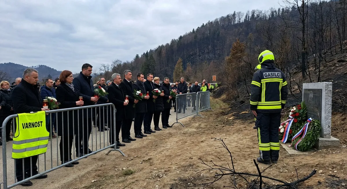 Slika je umetno generirana iz tem: inšpekcije, zaskrbljenost občanov, požarna varnost, industrijska varnost