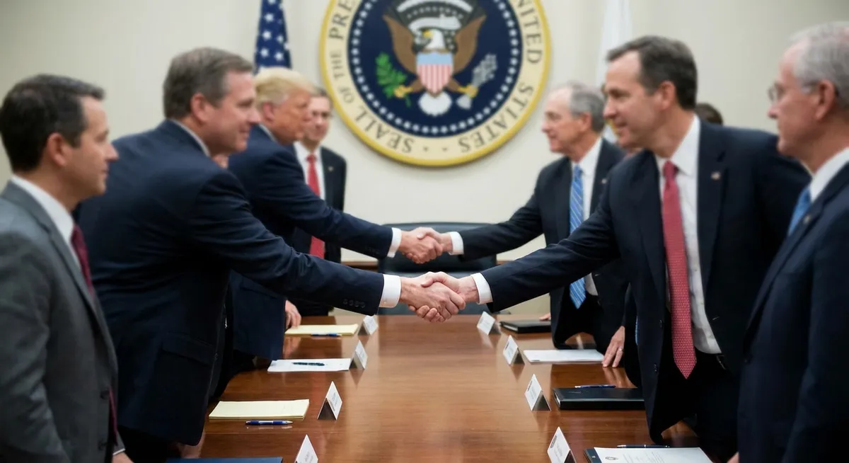 Slika je umetno generirana iz tem: politika, imenovanja, okolje