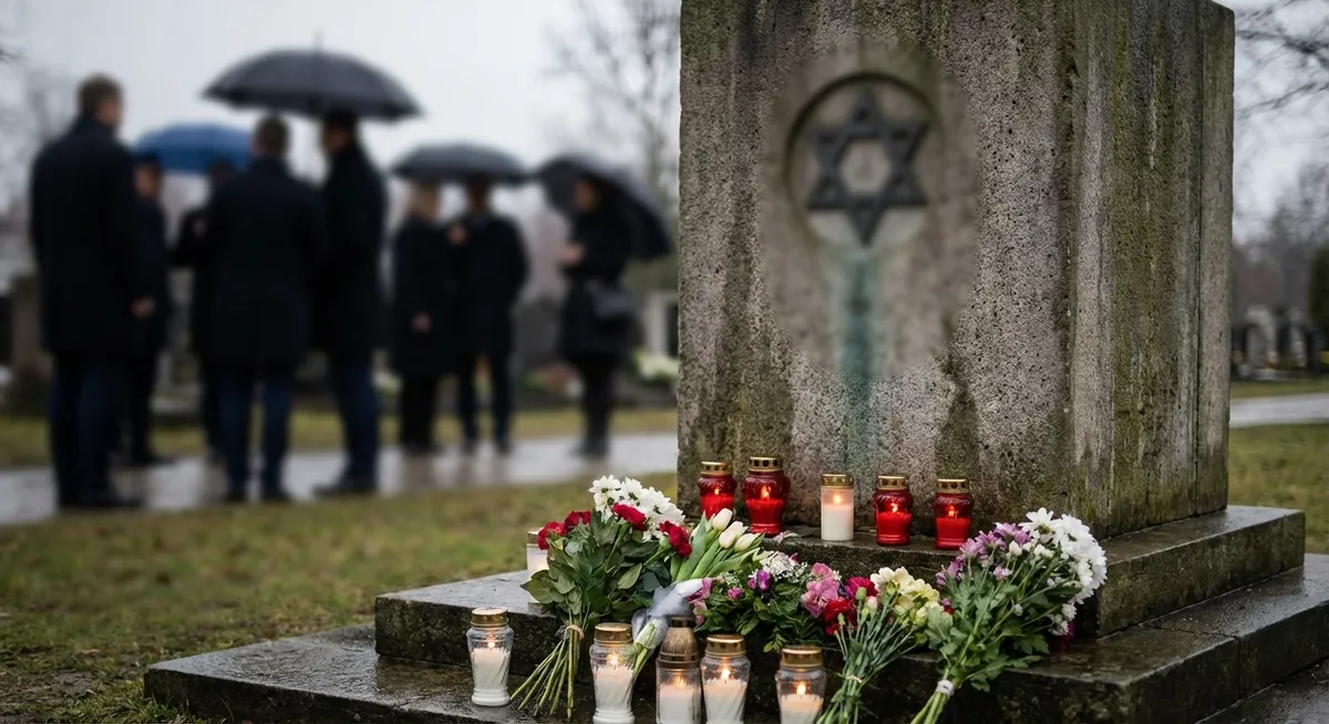 Slika je umetno generirana iz tem: vojska, žrtve, spominske slovesnosti, dan obrambe