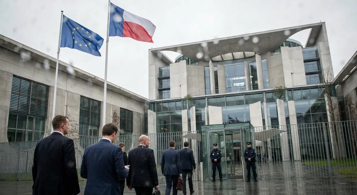 Slika je umetno generirana iz tem: evropska unija, mednarodni odnosi, varnost, volitve