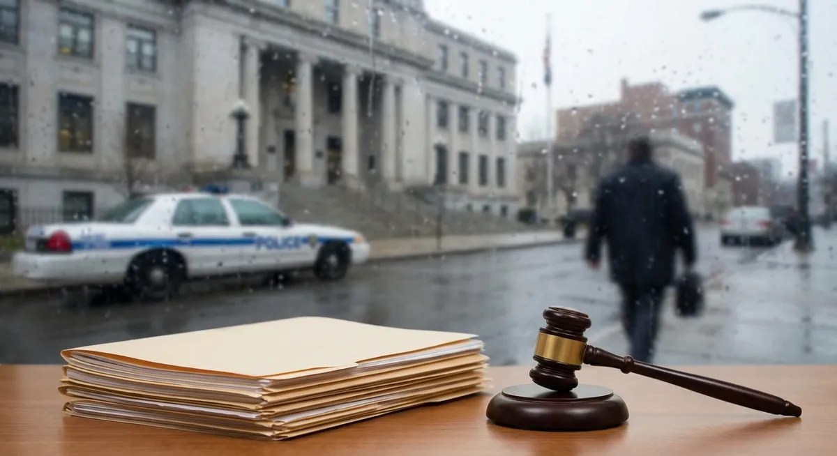 Slika je umetno generirana iz tem: umori, nasilje, kazenski postopki