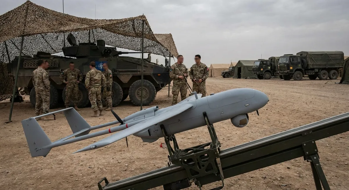 Generalni sekretar zveze NATO predlaga cenejšo obrambo pred droni