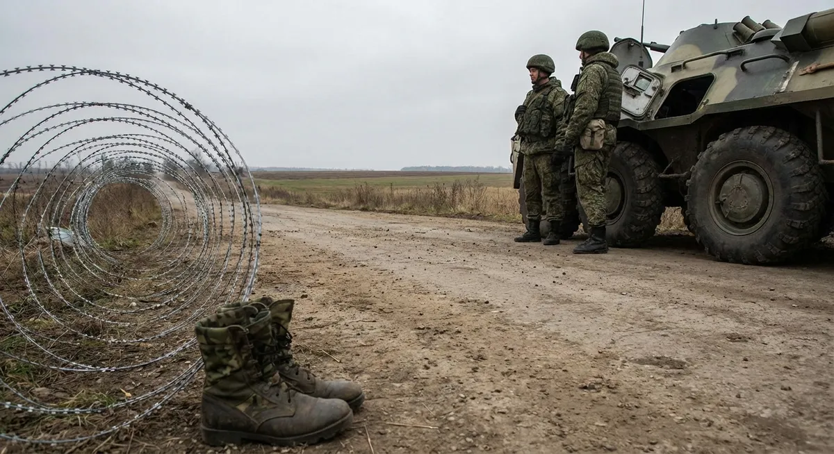 Slika je umetno generirana iz tem: sabotaže, ukrajina, religija, vojska, obtožbe, energetika, predaja, mobilizacija, zračna nevarnost, rusko-ukrajinski konflikt, vojne, ukrajinska vojska, eksplozije, oboroženi spopadi, donetsk, preiskave, vojaška strategija in taktika, incidenti, nasilje, žrtve, izjave, mednarodni odnosi, napadi, varnost, samostani, vojaške izgube