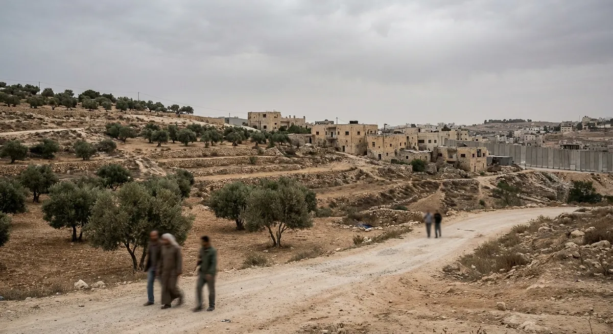 Slika je umetno generirana iz tem: vojska, oboroženi spopadi, konflikti, bližnji vzhod, mednarodni odnosi, terorizem, premirje, palestinsko-izraelski konflikt