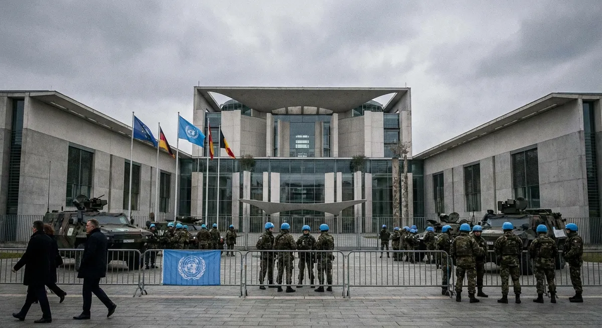 Slika je umetno generirana iz tem: varnost, verski konflikti, politika, vojska, človekove pravice, mednarodni odnosi, vojaške grožnje, verska zaščita, obtožbe o človekovih pravicah, verska nestrpnost, terorizem, vojaške intervencije, versko nasilje, zunanja politika zda, verska svoboda