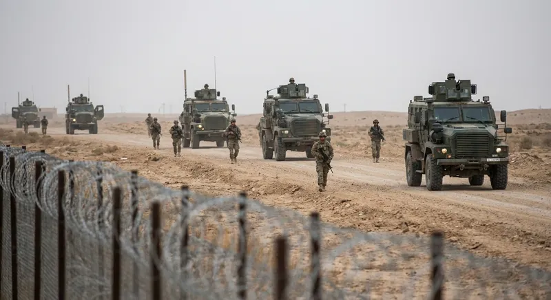 Slika je umetno generirana iz tem: preoblikovanje zemljišč, milice, civilna služba, politika, vojaška obveznost, urbanizem, civilno služenje, mednarodna varnost, obramba, varnost, širitev bundeswehra, policijske preiskave, vojska, politična odgovornost, vojaške vaje