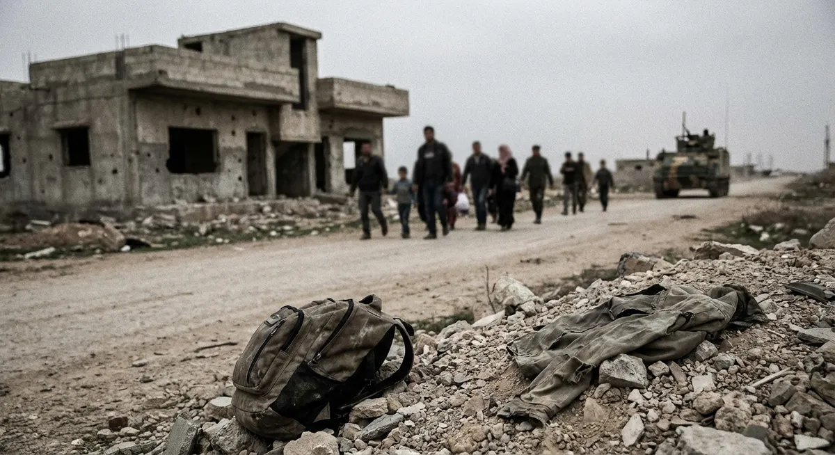 Slika je umetno generirana iz tem: vojska, mednarodni odnosi, žrtve, spopadi