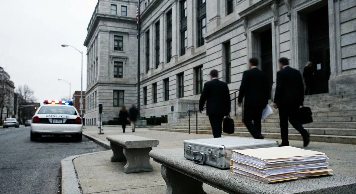 Slika je umetno generirana iz tem: kriminal, sodstvo, javno zdravstvo