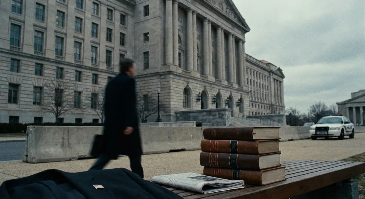 Slika je umetno generirana iz tem: pravo, politika