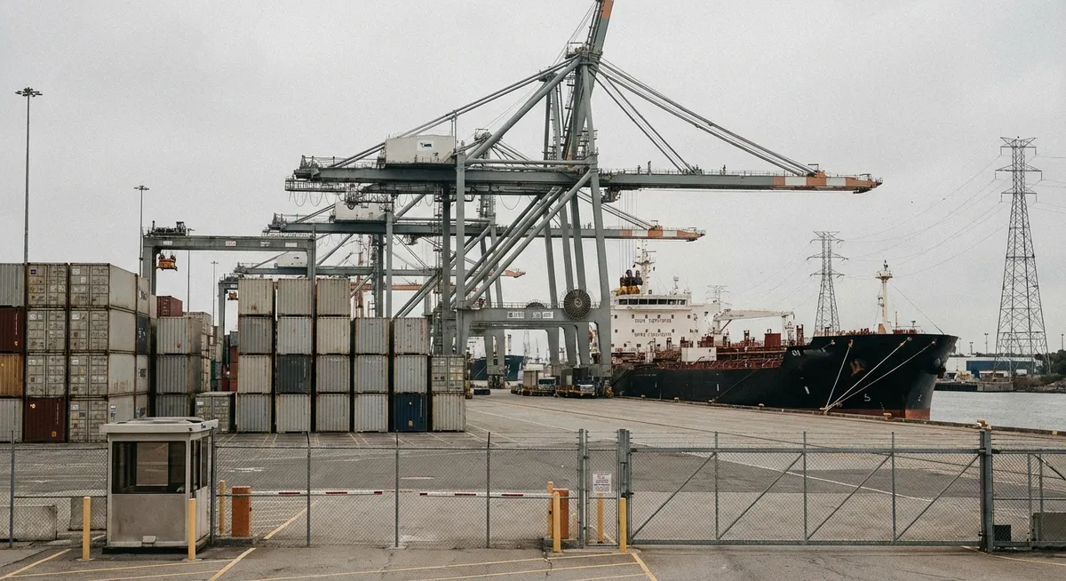 Slika je umetno generirana iz tem: mednarodni odnosi, energetika, sankcije, trgovina