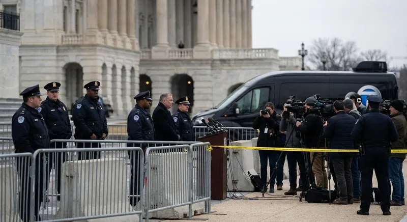 Slika je umetno generirana iz tem: požari, politika, javni prevoz, policija, terorizem, pravosodje, kriminal, duševno zdravje