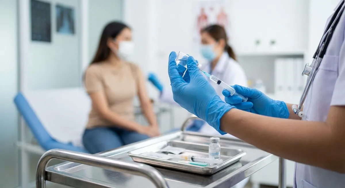 Slika je umetno generirana iz tem: demenca, zdravje, medicina, cepiva