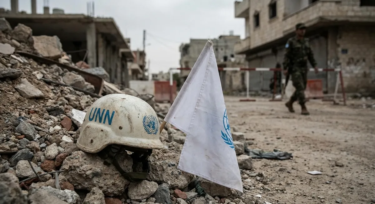 Slika je umetno generirana iz tem: mediji, konflikti, mednarodni odnosi, bližnji vzhod, obtožbe, terorizem, premirje, preverjanje sodelavcev, preiskave, nasilje, vojne