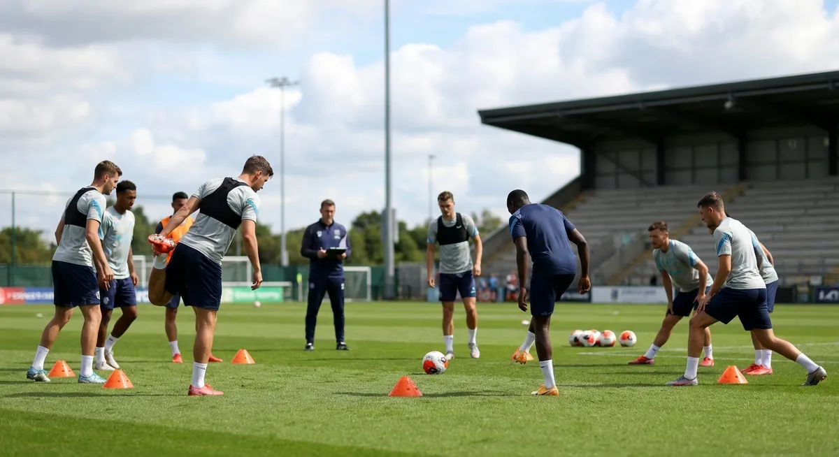 Slika je umetno generirana iz tem: kriket, športna strategija, treningi, šport, mednarodni šport, analiza tekme