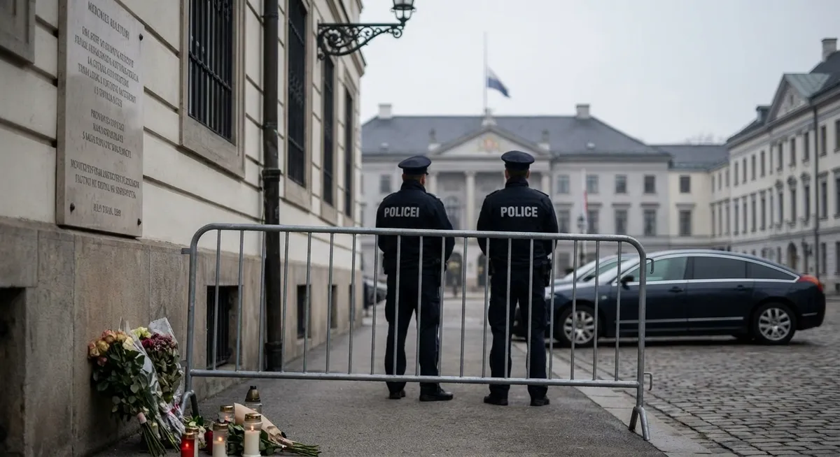 Slika je umetno generirana iz tem: politika, varnost, smrti, religija, diplomacija