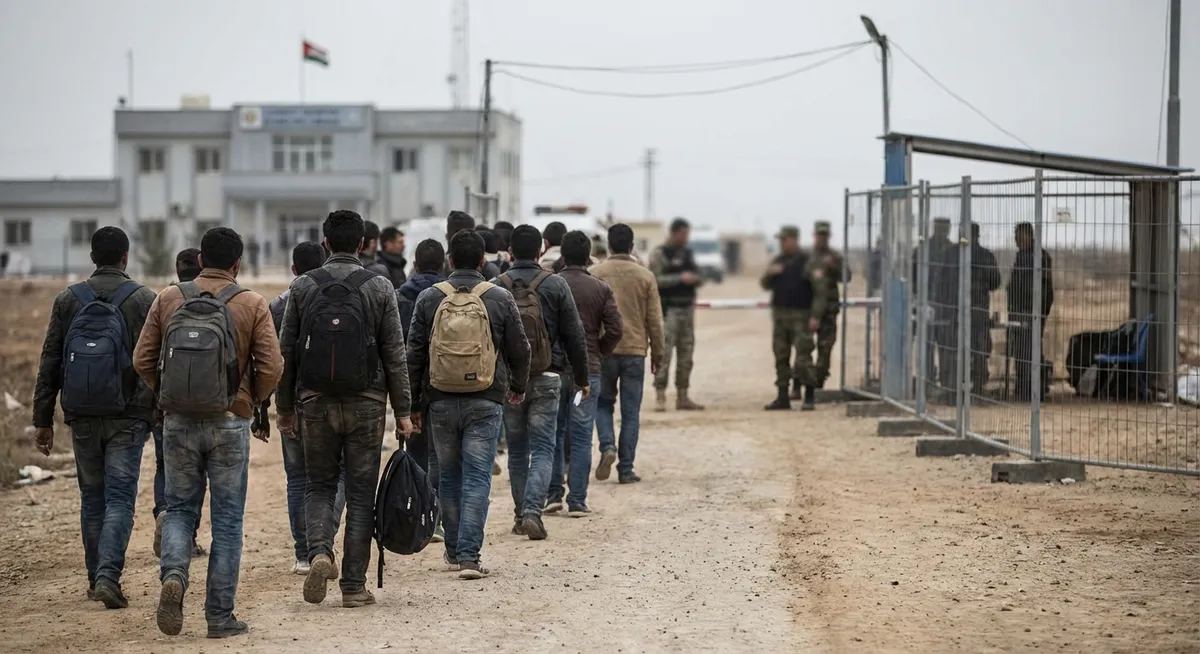 Slika je umetno generirana iz tem: človekove pravice, politika, migracije, vera