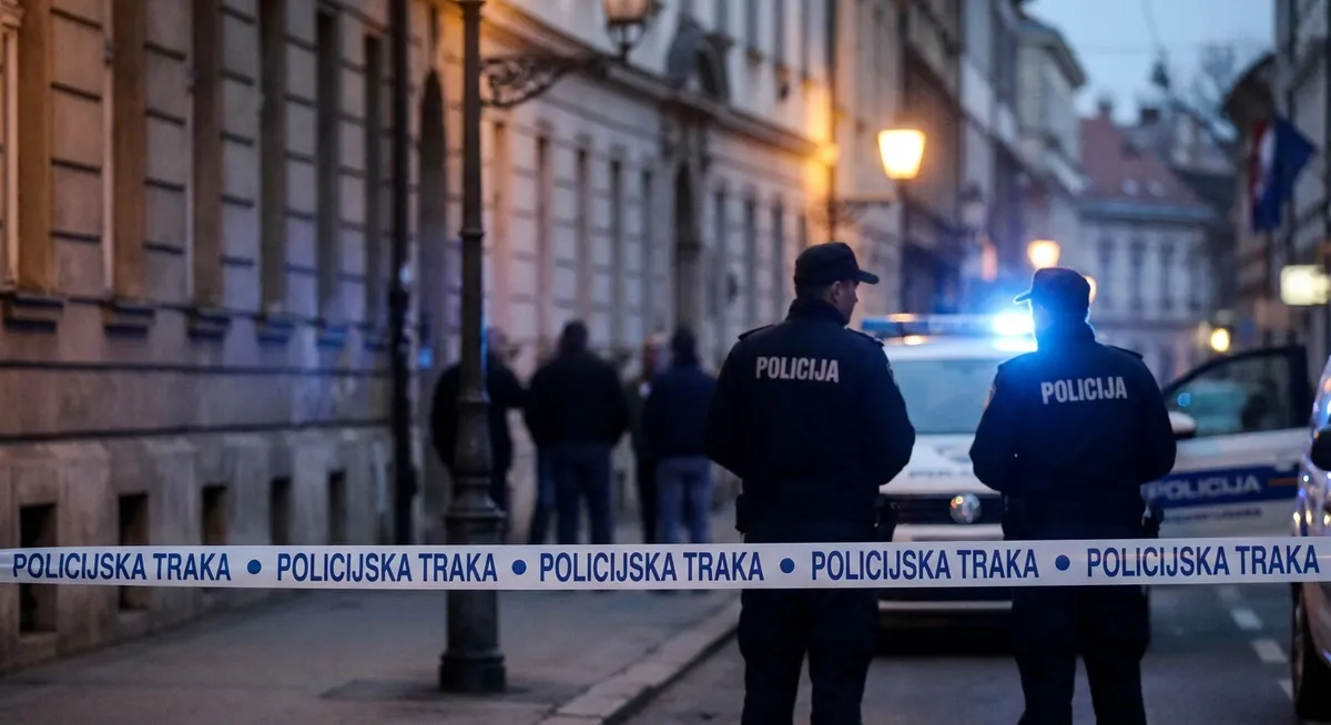 Slika je umetno generirana iz tem: napadi z nožem, kriminal, policija, preiskave