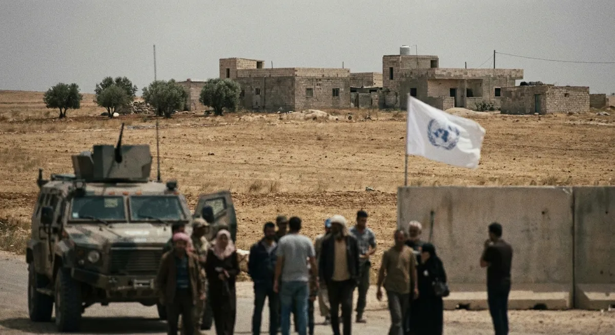 Slika je umetno generirana iz tem: konflikti, premirje, nasilje, gaza, izrael