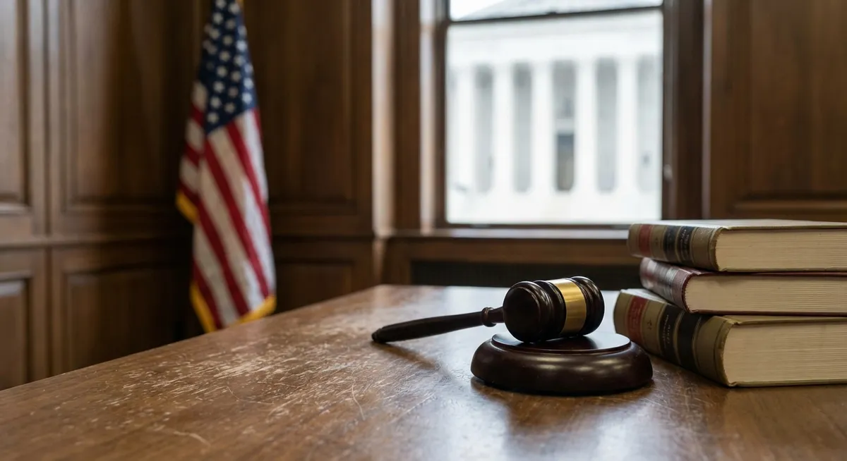 Slika je umetno generirana iz tem: mediji, politika, fotografiranje, teorije zarote, združene države amerike, pravo, obrekovanje