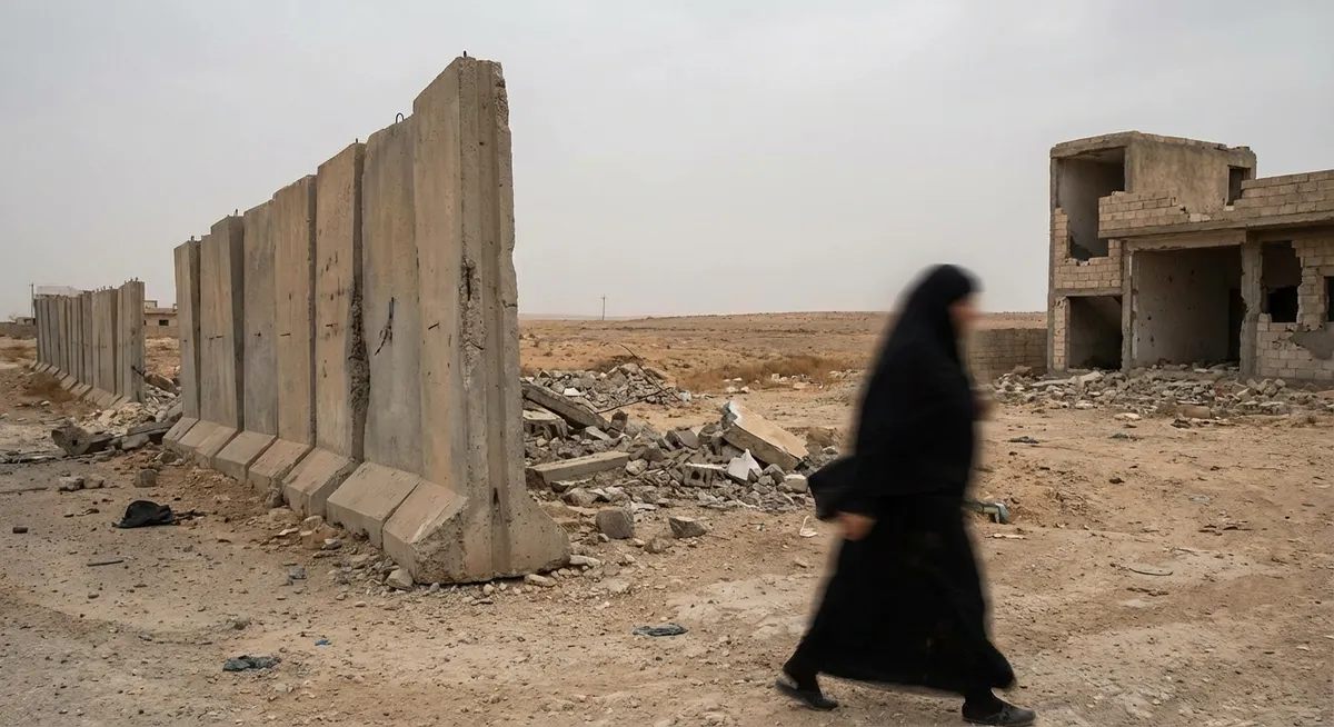 Slika je umetno generirana iz tem: terorizem, palestina, mednarodni odnosi, vojne, konflikti, izrael