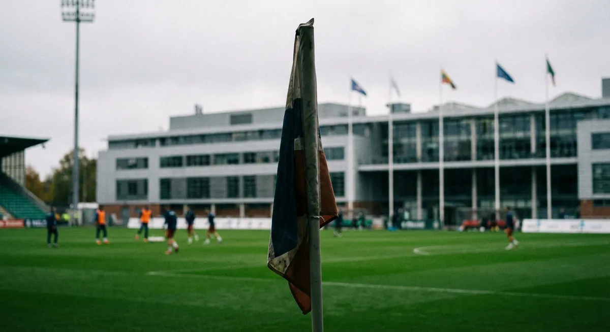 Slika je umetno generirana iz tem: nogomet, nagrade, politika, mednarodni odnosi, mir, šport