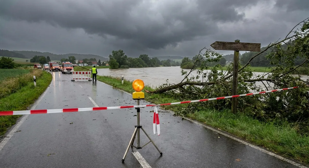Slika je umetno generirana iz tem: turizem, opozorila, nevarnost plazov, vreme
